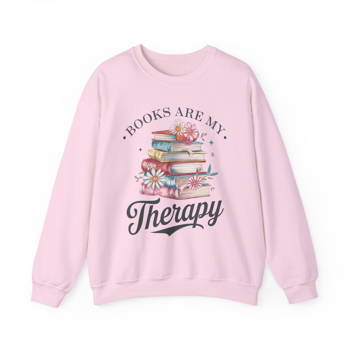 Books Are My Therapy Sweatshirt