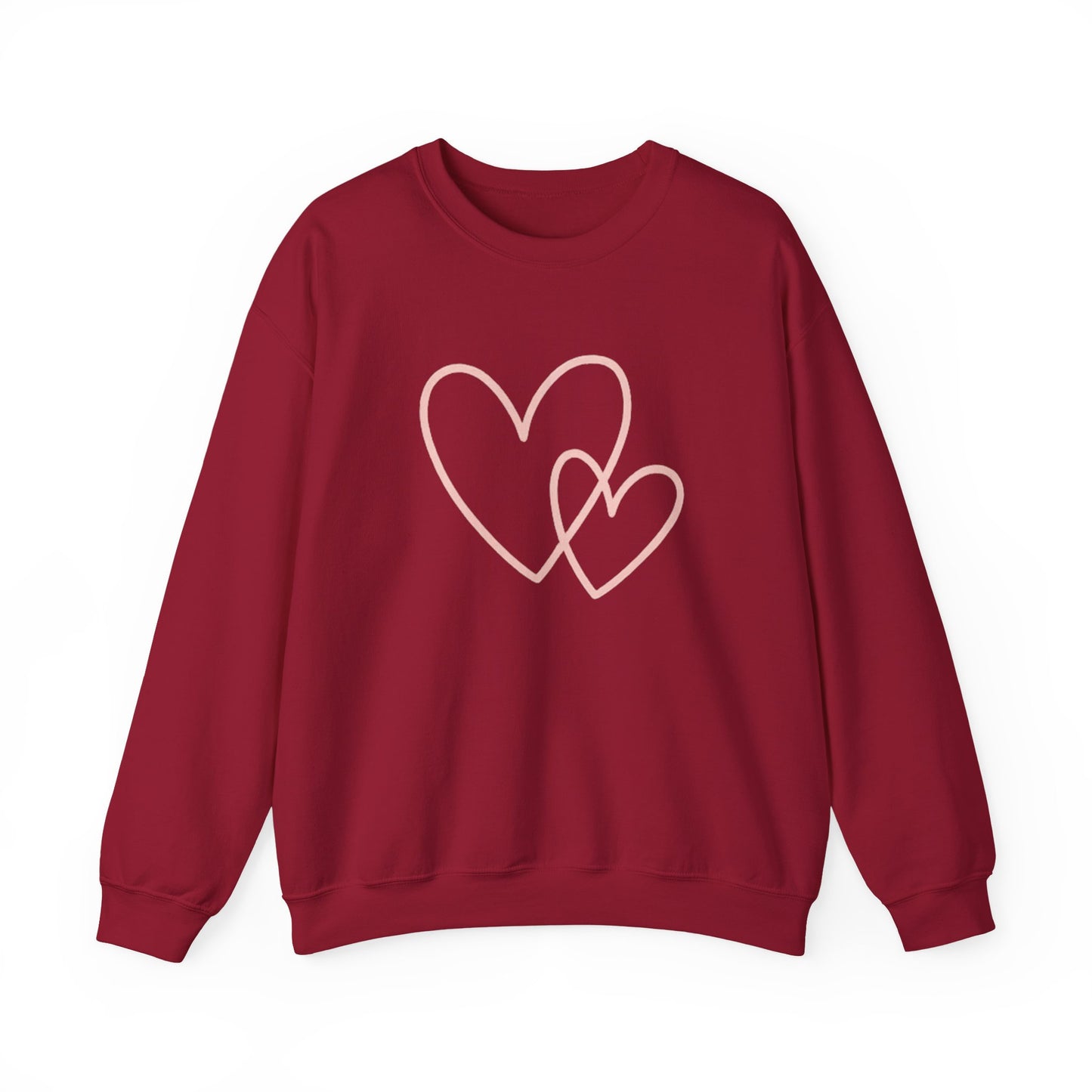 Double Heart Sweatshirt