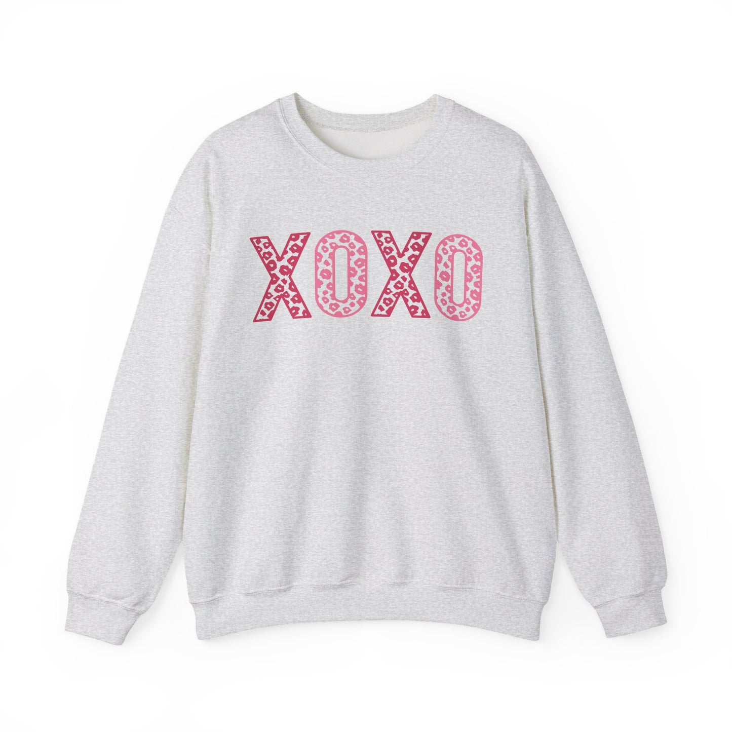 XOXO Leopard Valentines Sweatshirt