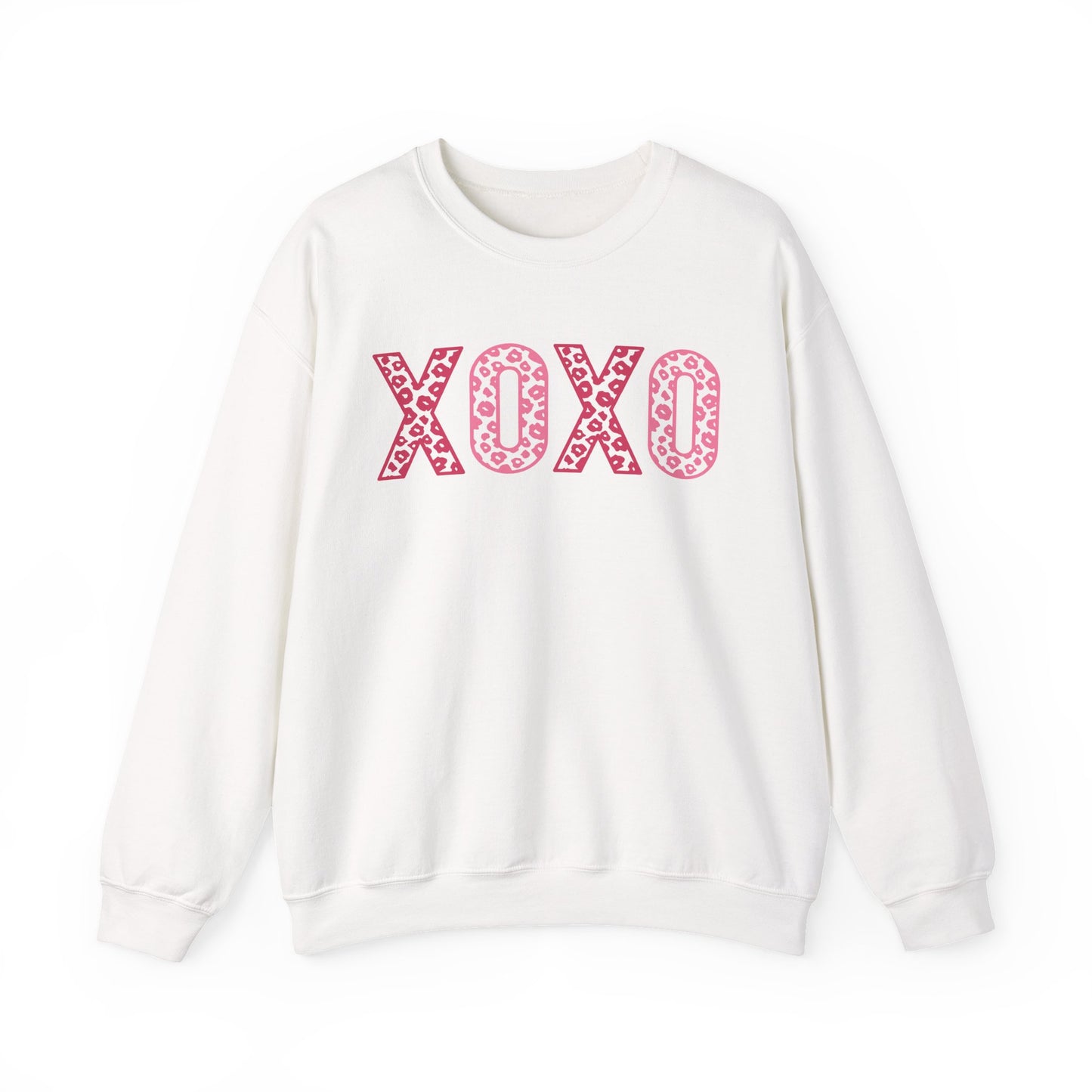 XOXO Leopard Valentines Sweatshirt