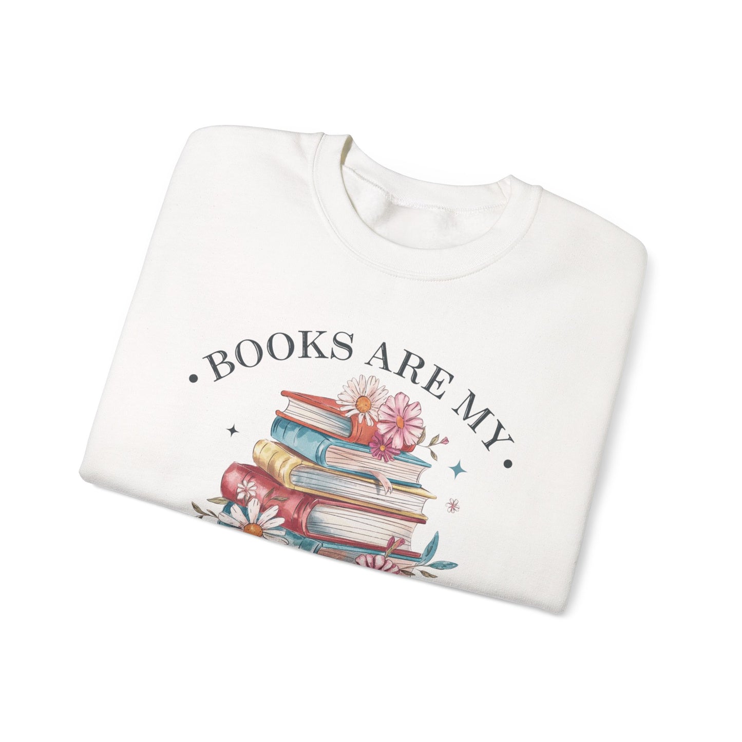 Books Are My Therapy Sweatshirt