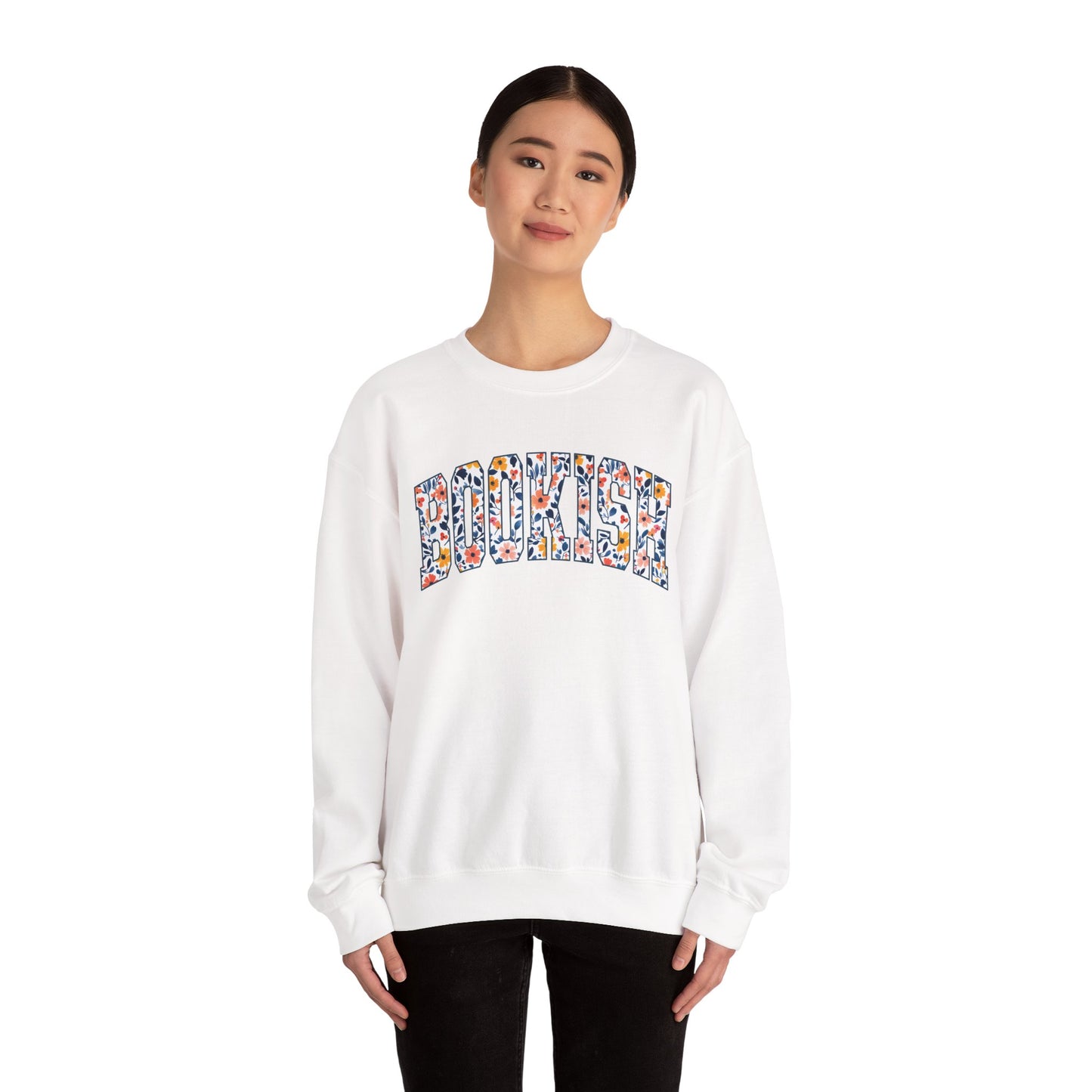 Floral Bookish Sweatshirt