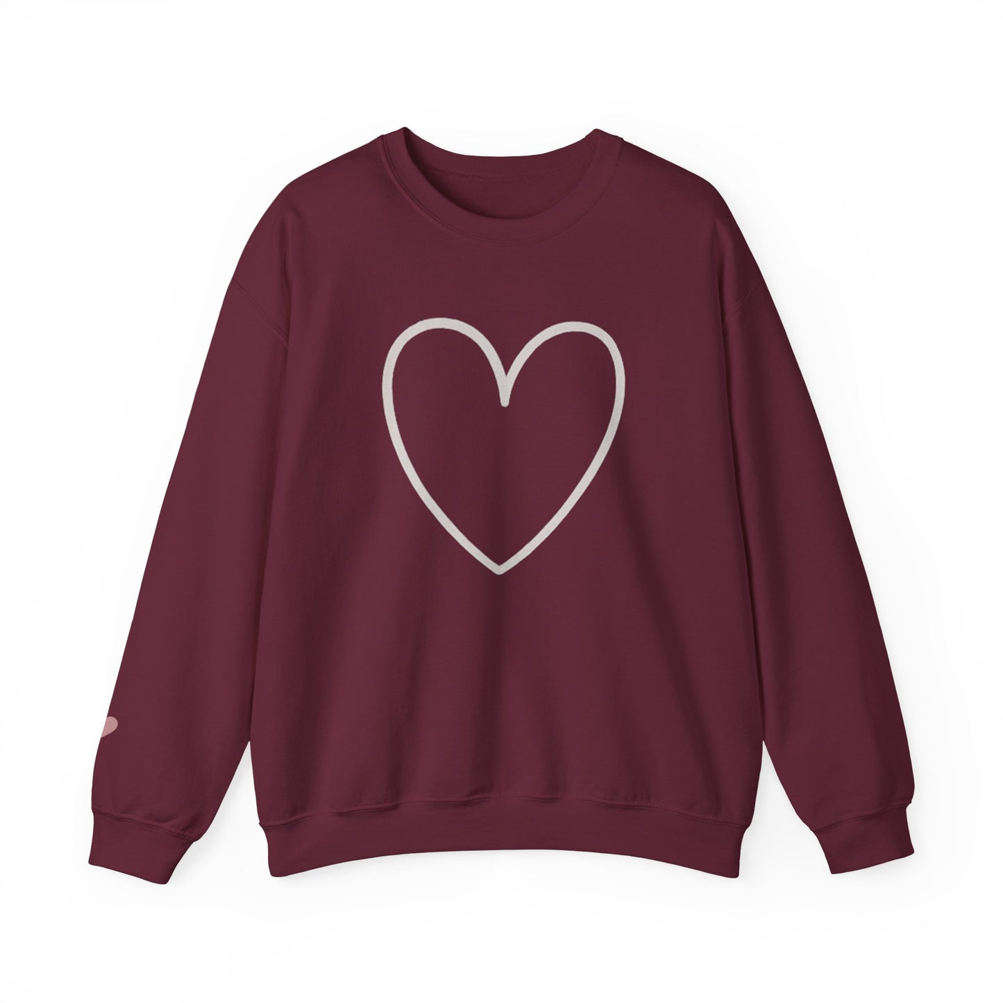 Heart Outline Sweatshirt
