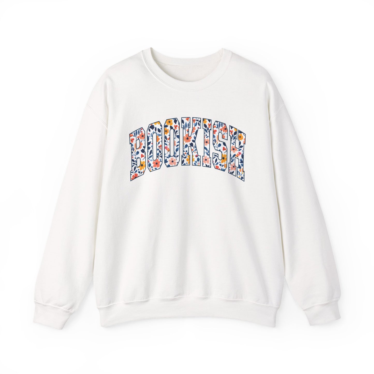 Floral Bookish Sweatshirt