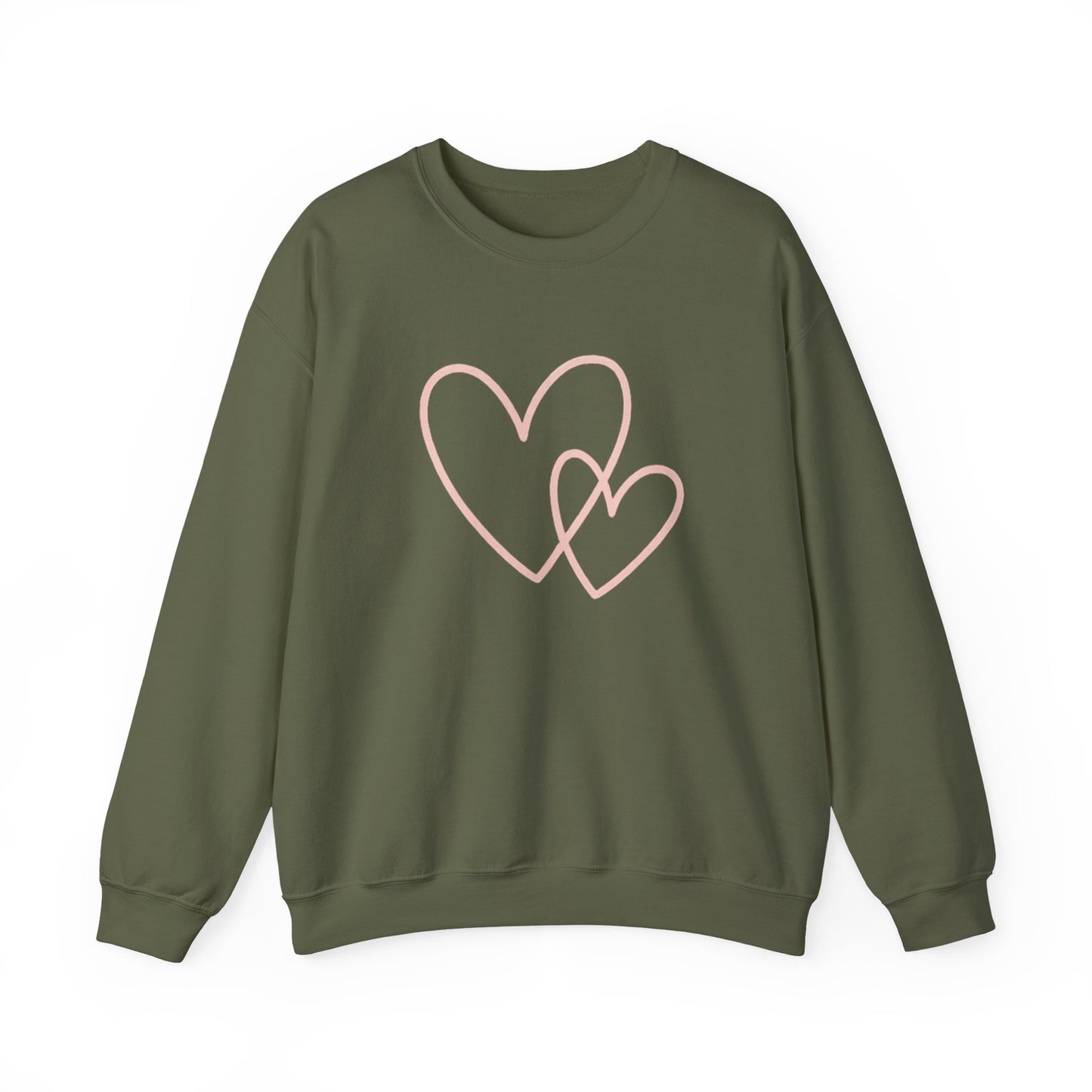 Double Heart Sweatshirt