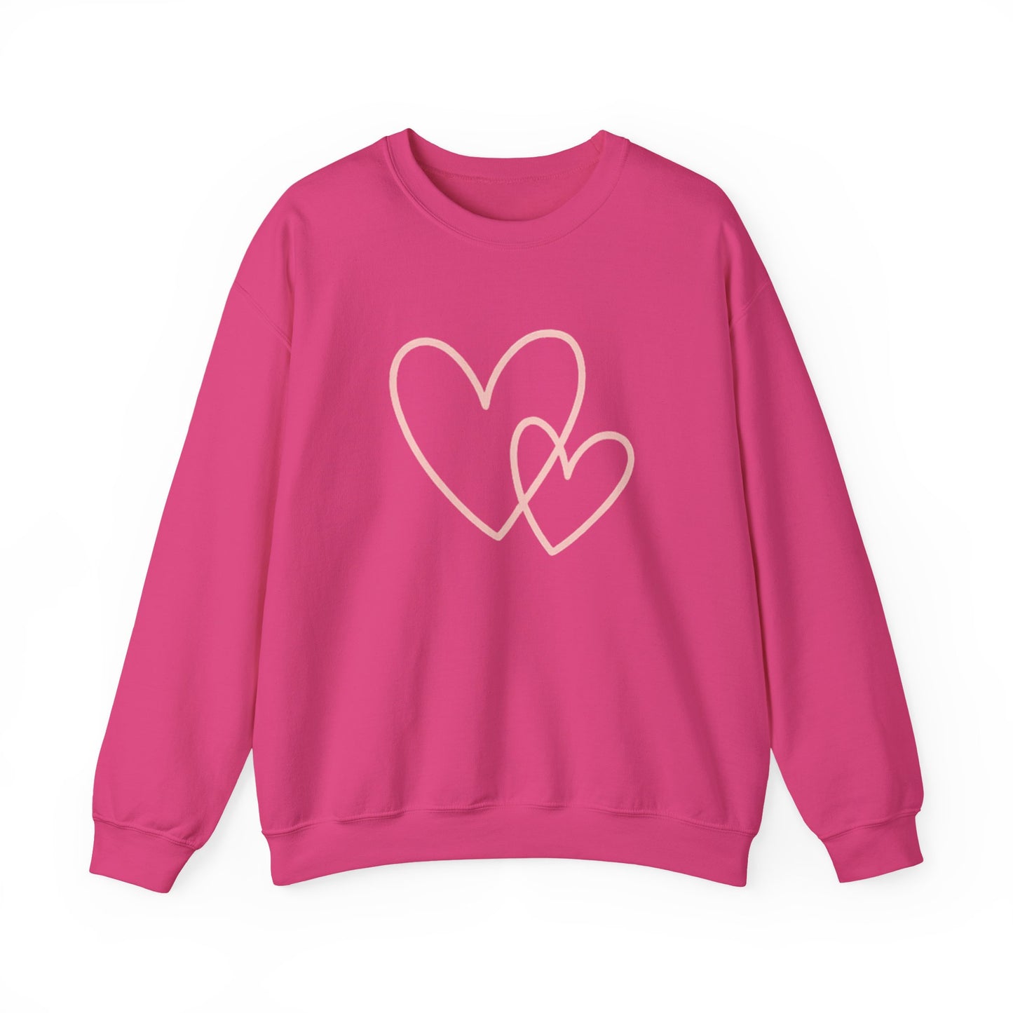 Double Heart Sweatshirt