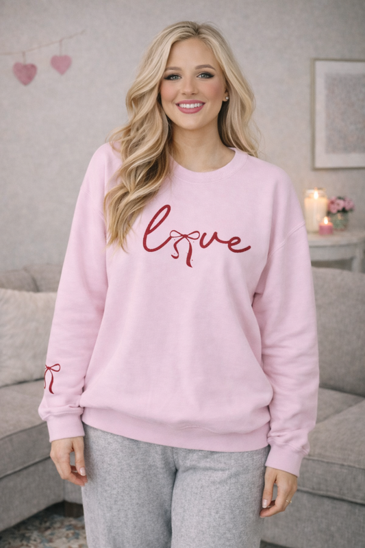 Coquette Love Valentines Sweatshirt