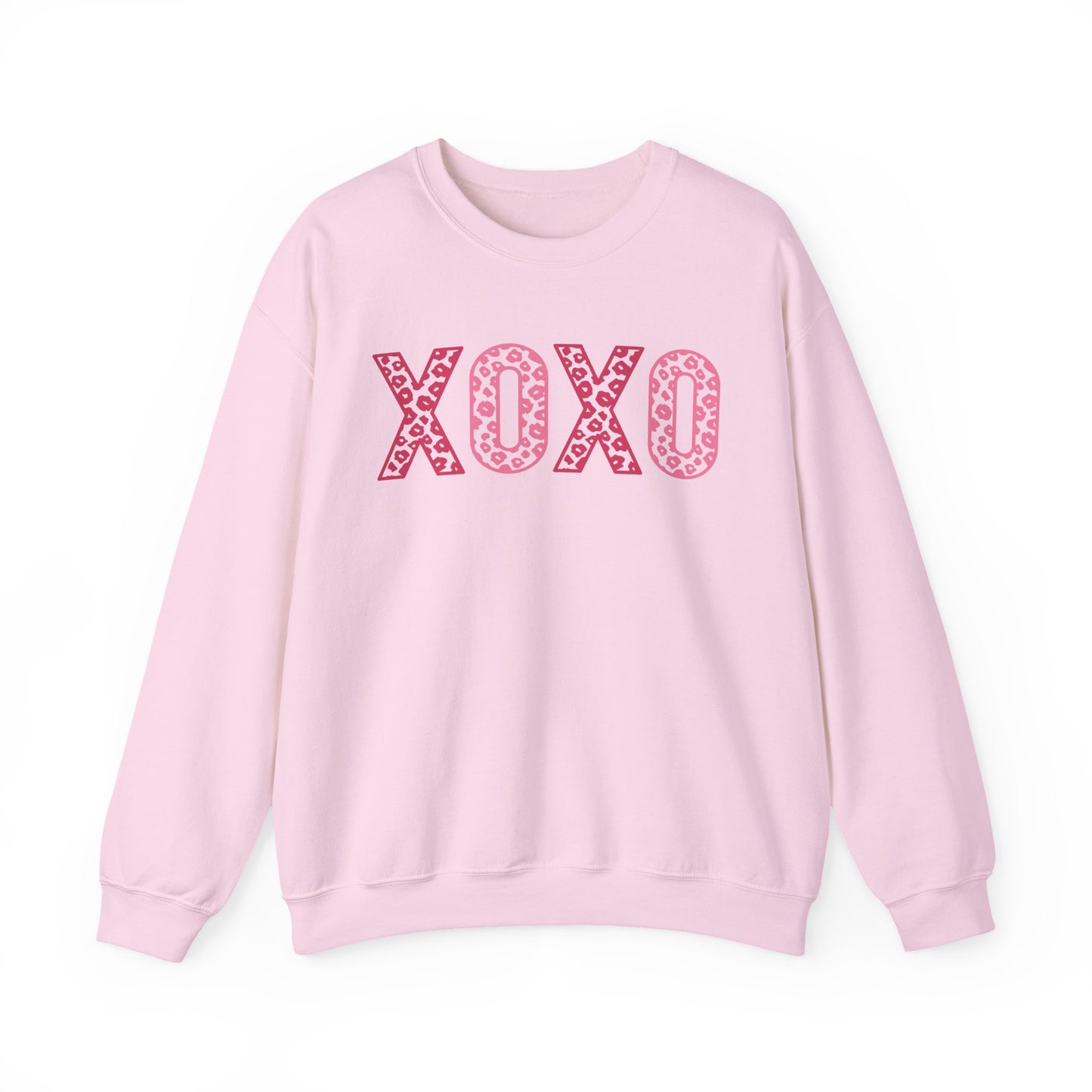 XOXO Leopard Valentines Sweatshirt