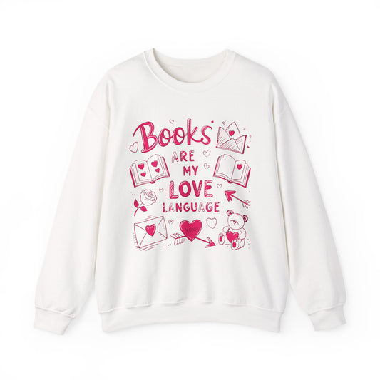 Books Are My Love Sweatshirt