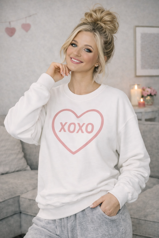 XOXO Heart Sweatshirt